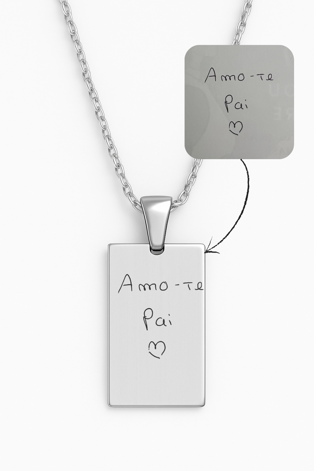 COLAR RETANGULAR FININHO