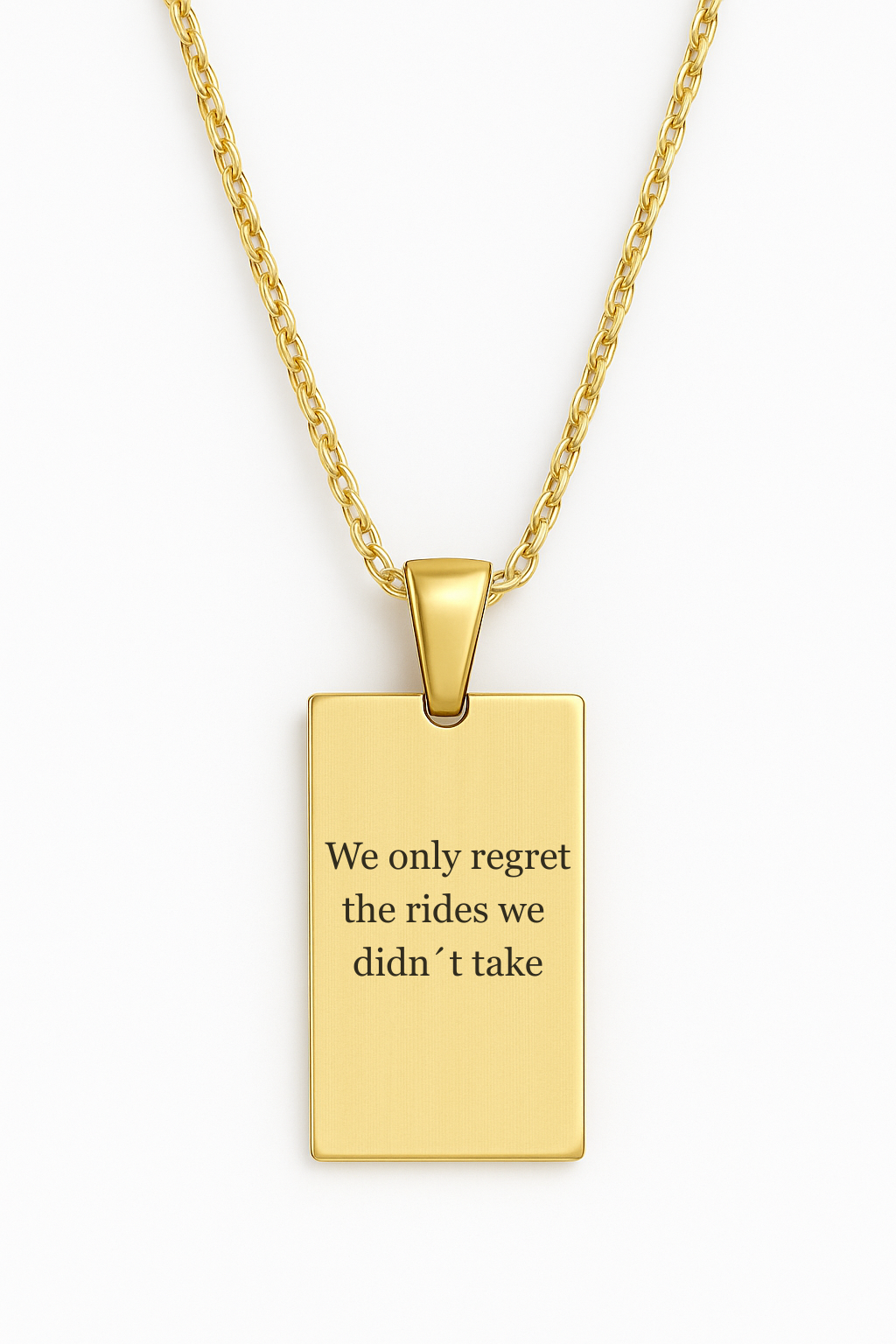 COLAR RETANGULAR FININHO