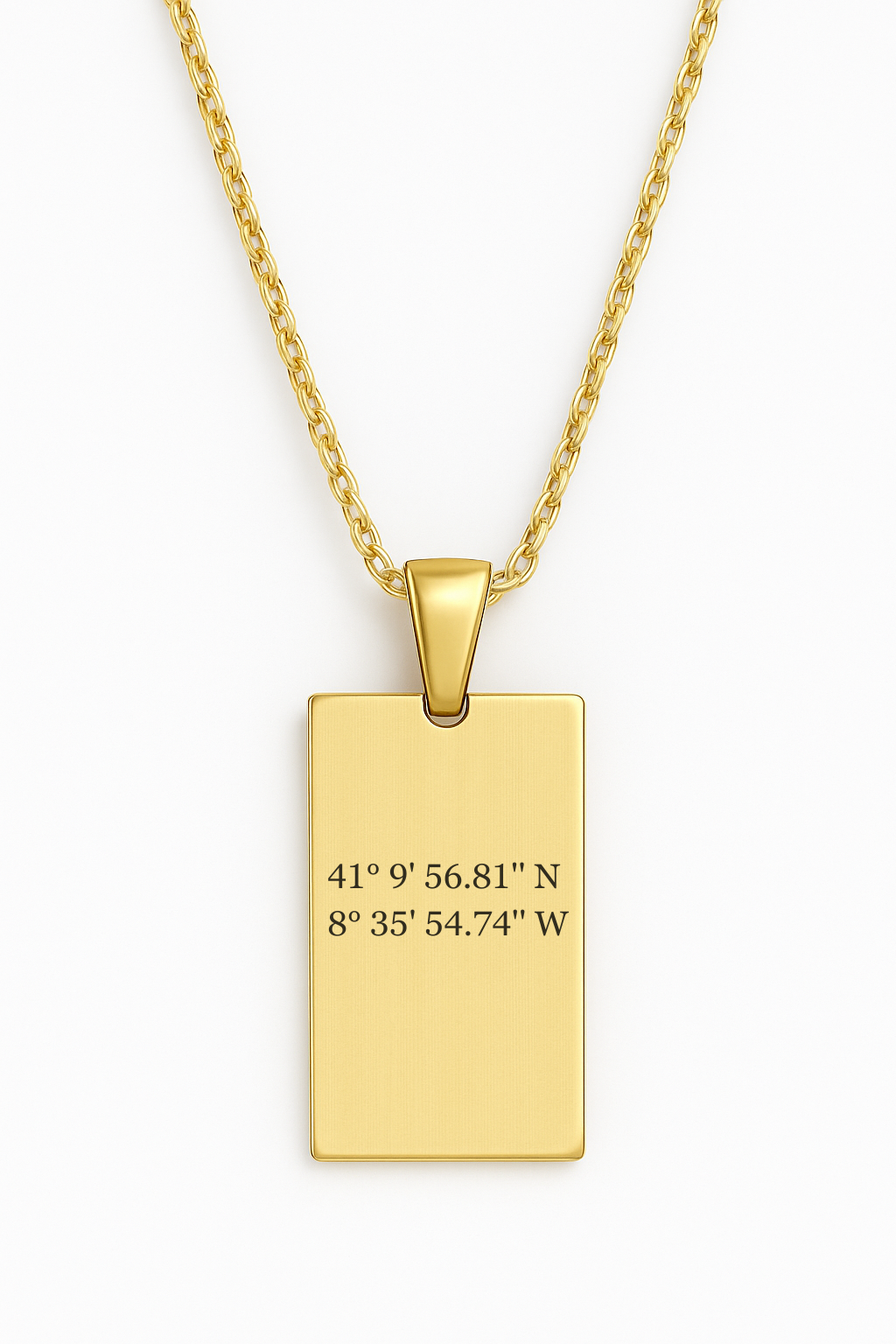 COLAR RETANGULAR FININHO