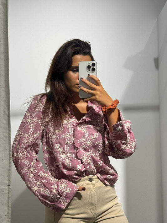 CAMISA BORDADA