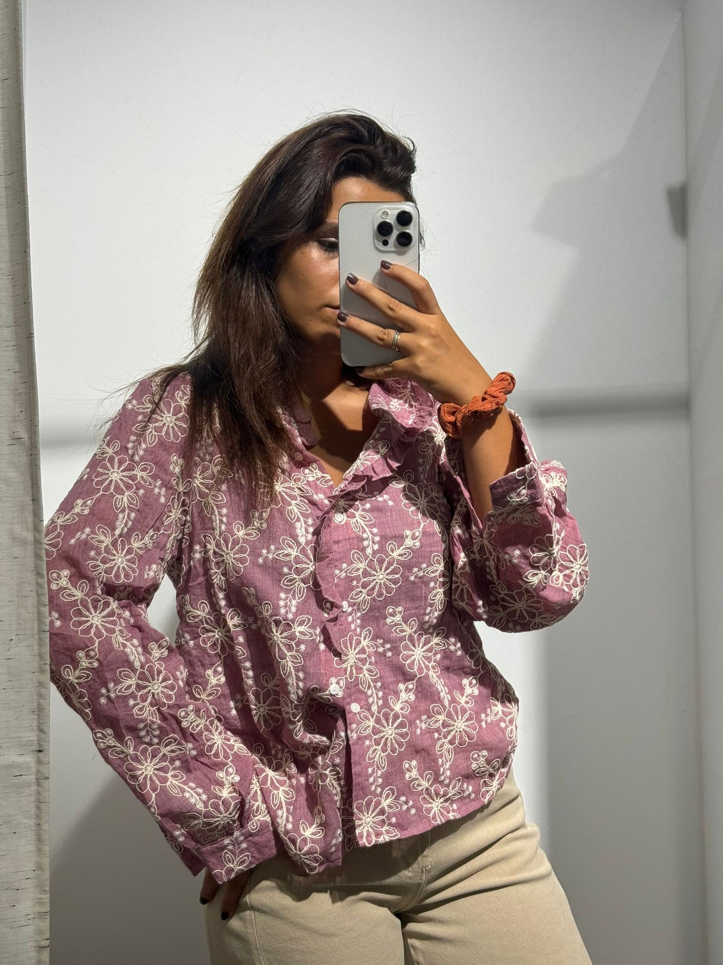 CAMISA BORDADA