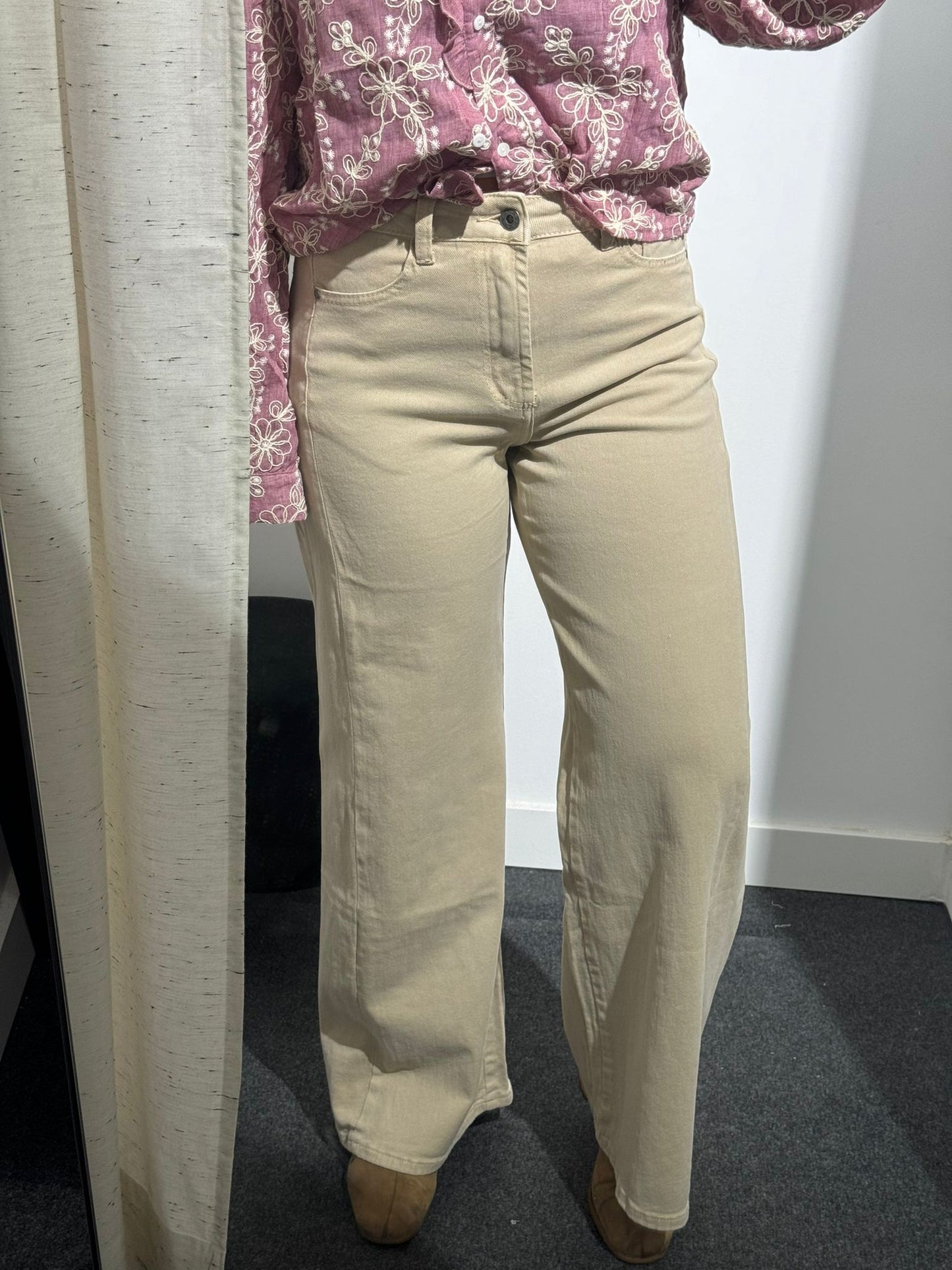 CALÇA BEGE