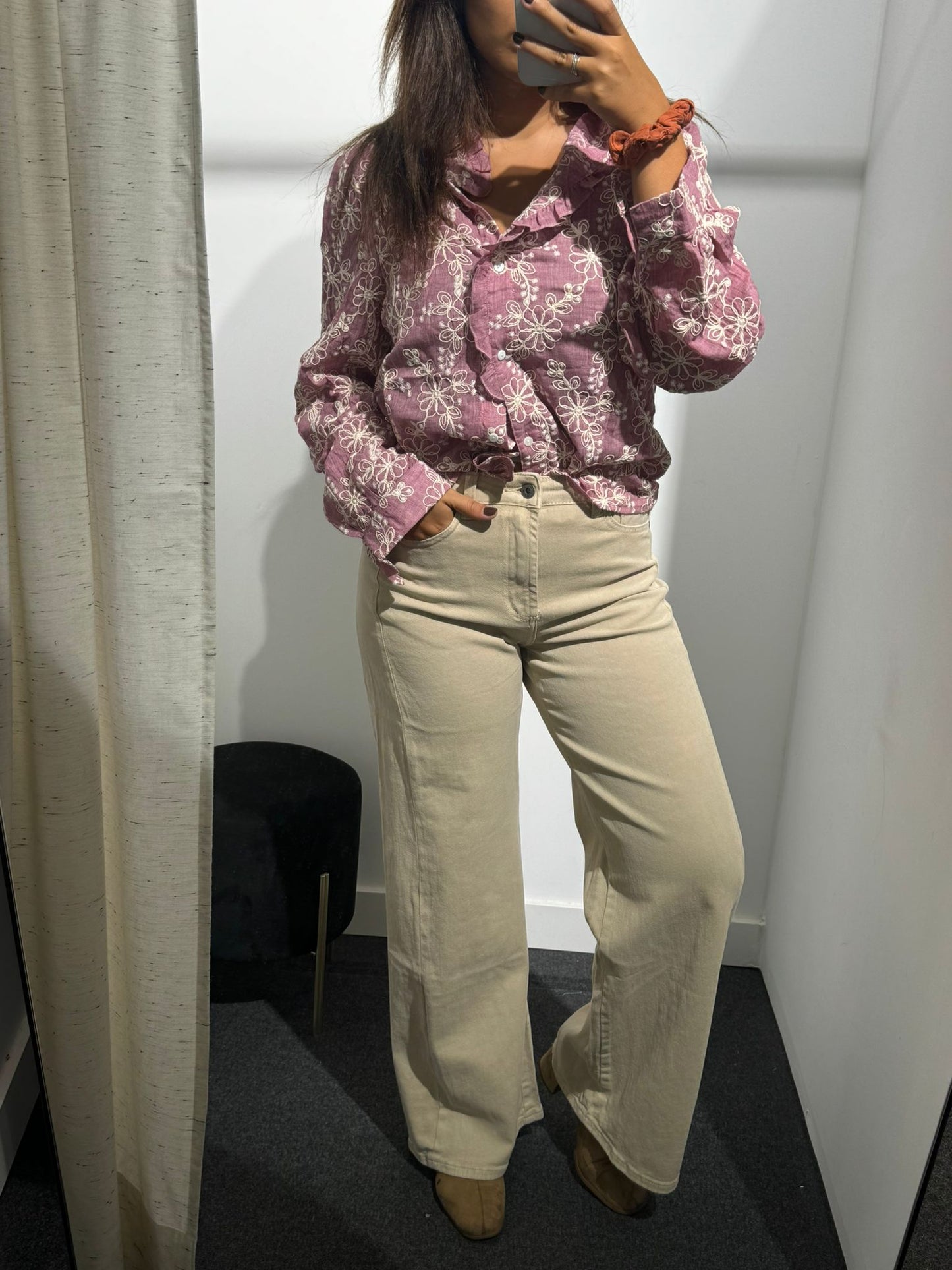 CALÇA BEGE