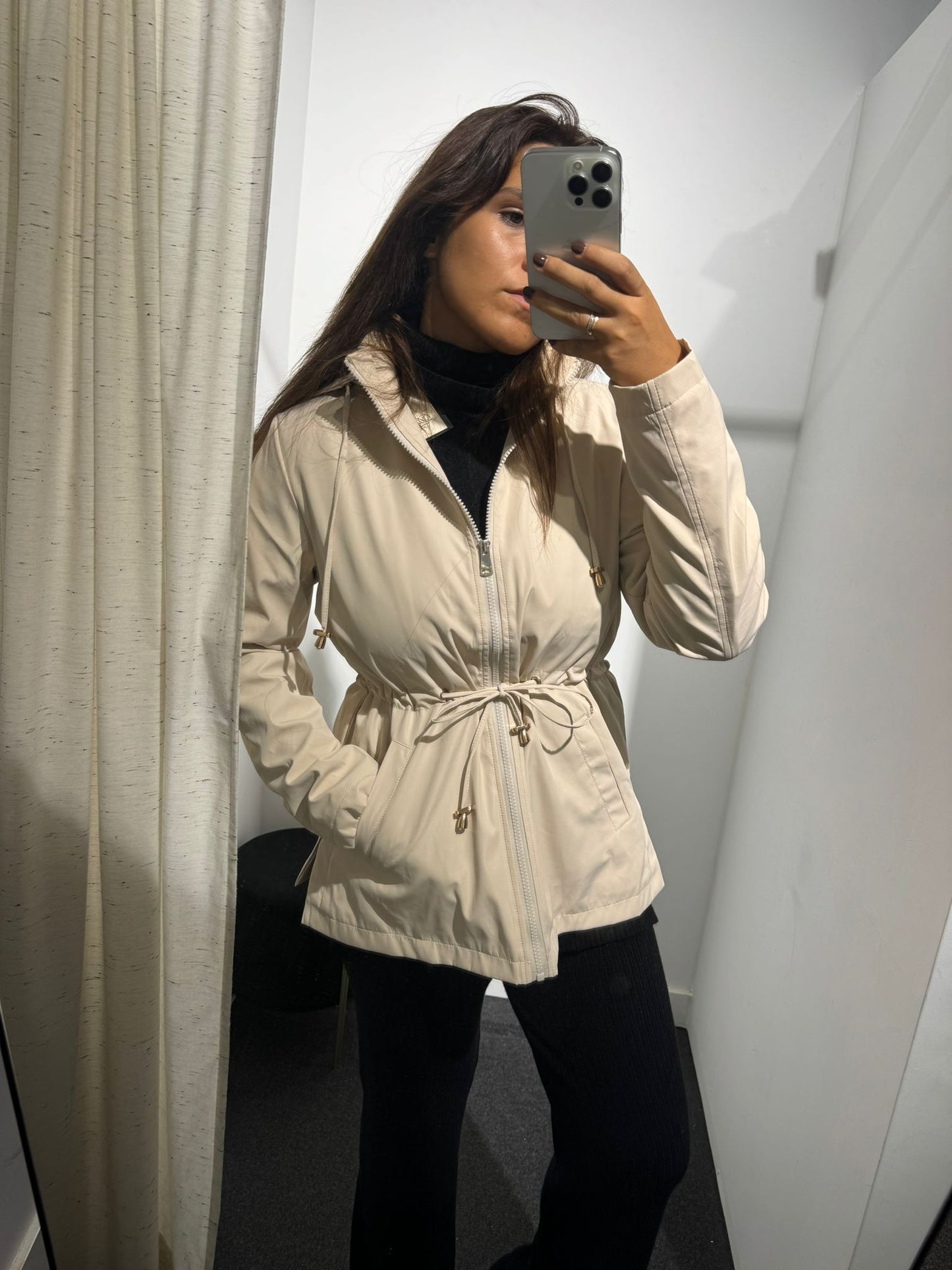 PARKA BEGE